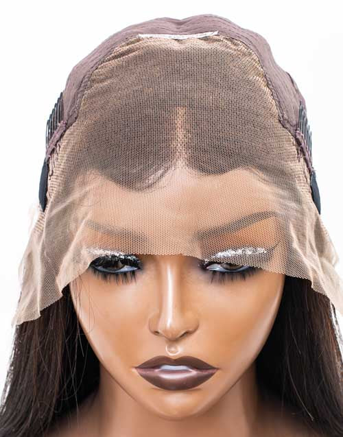 13x4 Lace Wig Indian Hair -16" Silky Size Average - MTY-534