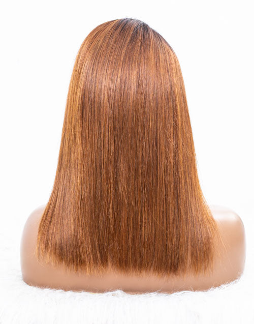 5x5 Closure Wig Malaysian Hair -12" Silky Size 1 - MTY-424