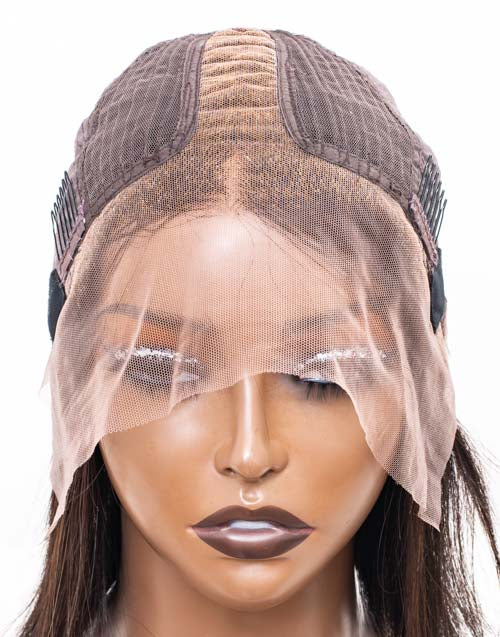 13x1 T Part Lace Wig Indian Hair -10" Silky Size 1 - MTY-532