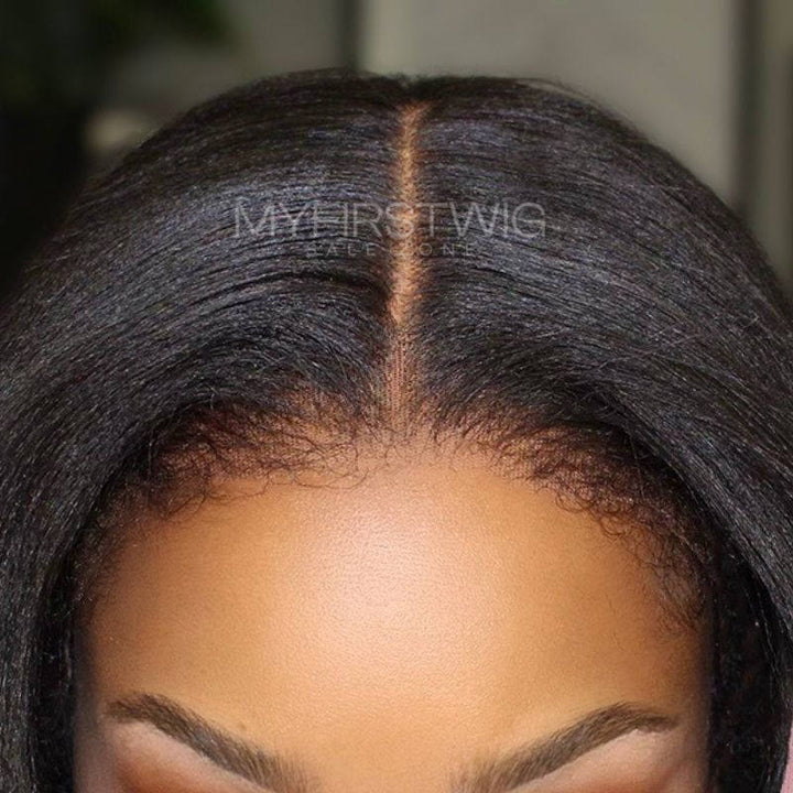 Yaki Straight Layers HD Lace Wear &amp; Go Perücke ohne Kleber - CLS028