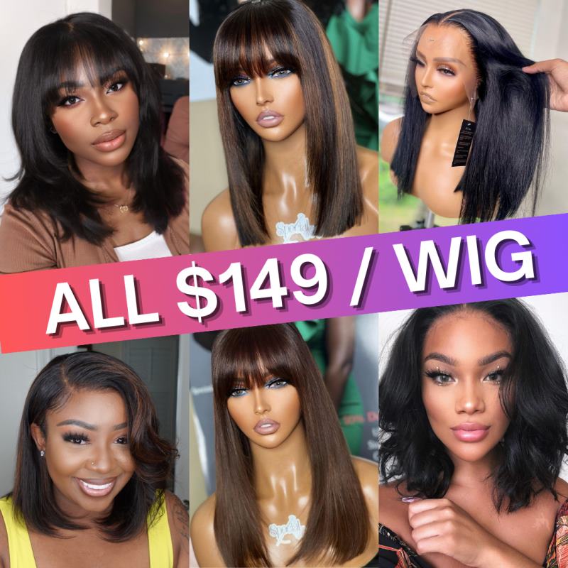 All $149 XMAS Final Deal | 9 Wig Picks & No Code Needed - ZH149