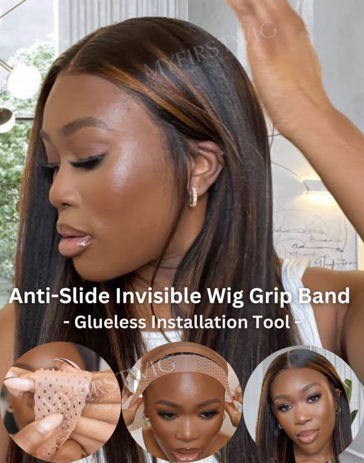 Anti-Slide Invisible Wig Grip Band - Glueless Installation Tool - GJFD