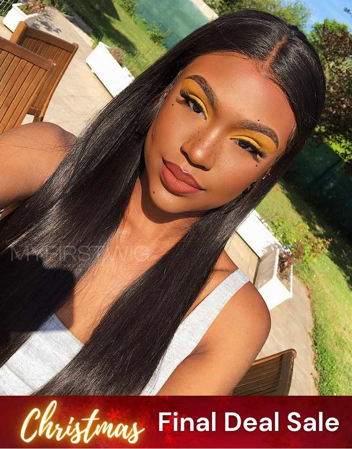 16-20 Inch Long Straight Glueless 5x5 Wig - CLS001US