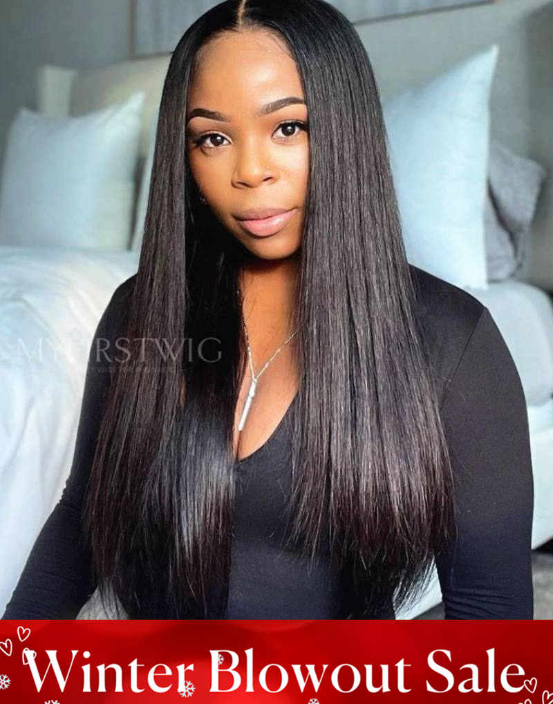 16-20 Inch Long Straight Glueless 5x5 Wig - CLS001US