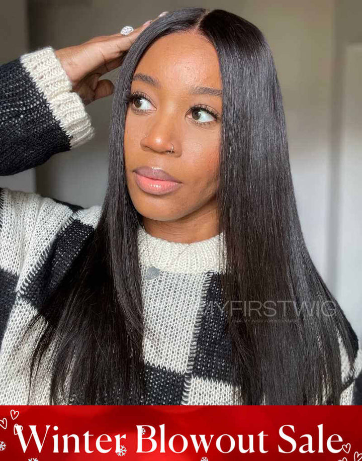 16-20 Inch Long Straight Glueless 5x5 Wig - CLS001US