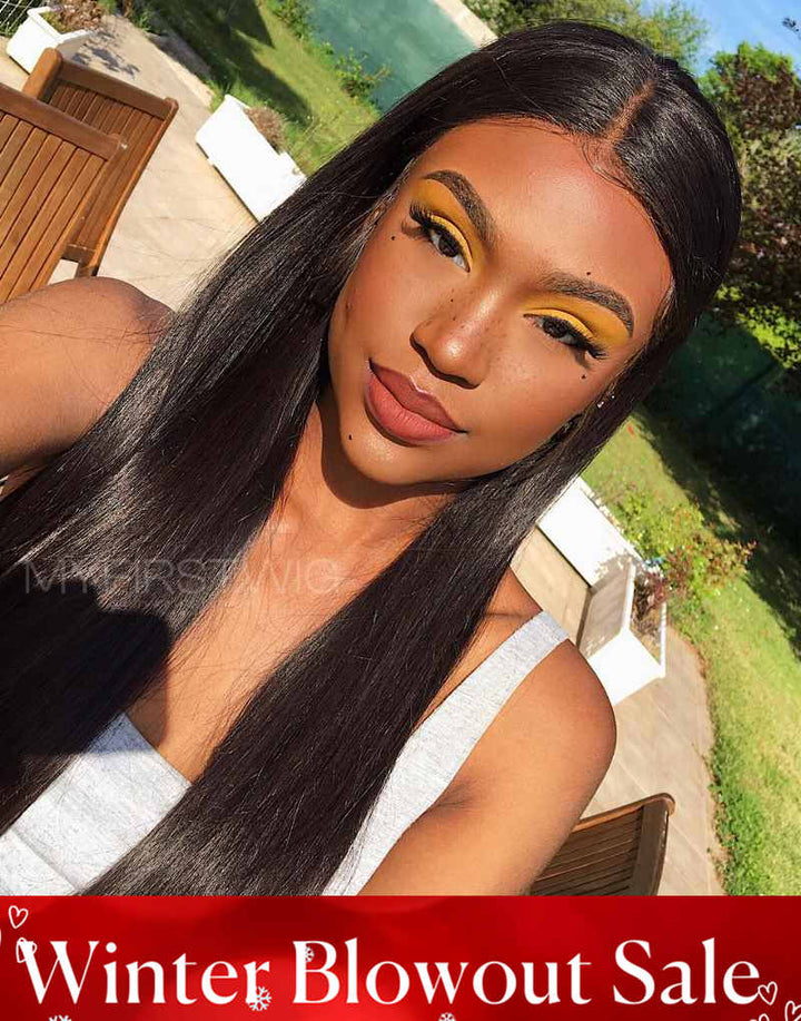 16-20 Inch Long Straight Glueless 5x5 Wig - CLS001US