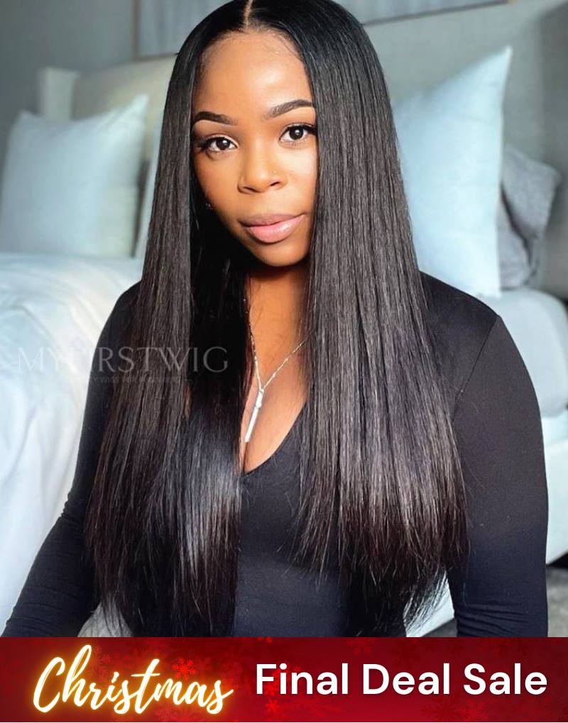 16-20 Inch Long Straight Glueless 5x5 Wig - CLS001US