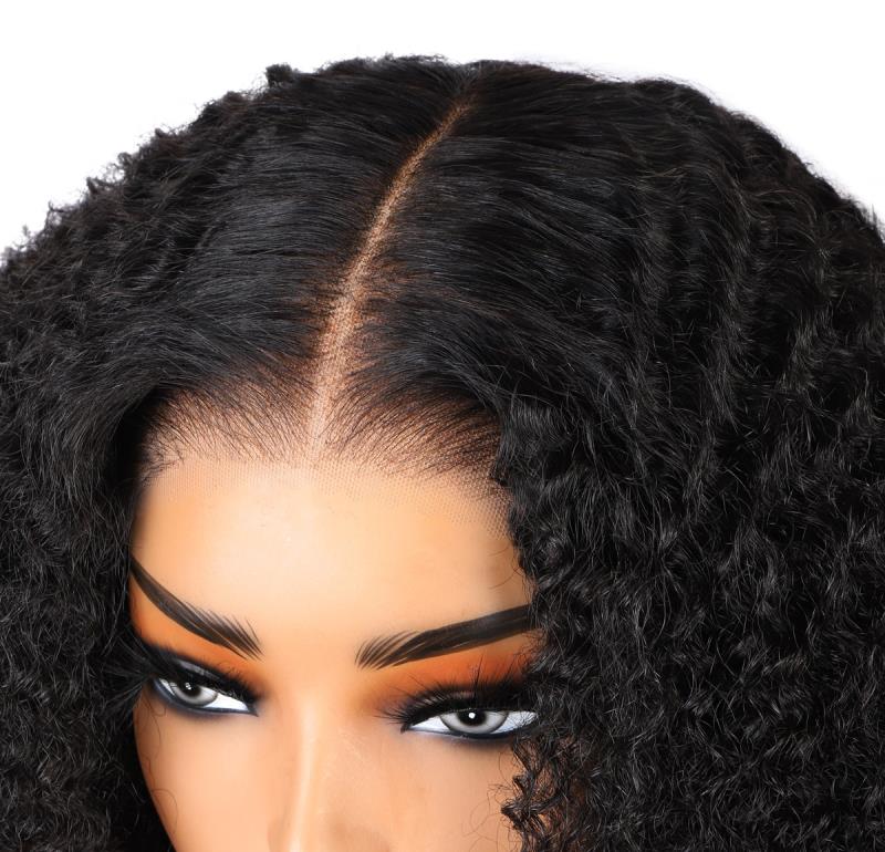 Deep Wave Curly Wig Free Parting Wear & Go Glueless Wig - CPK004
