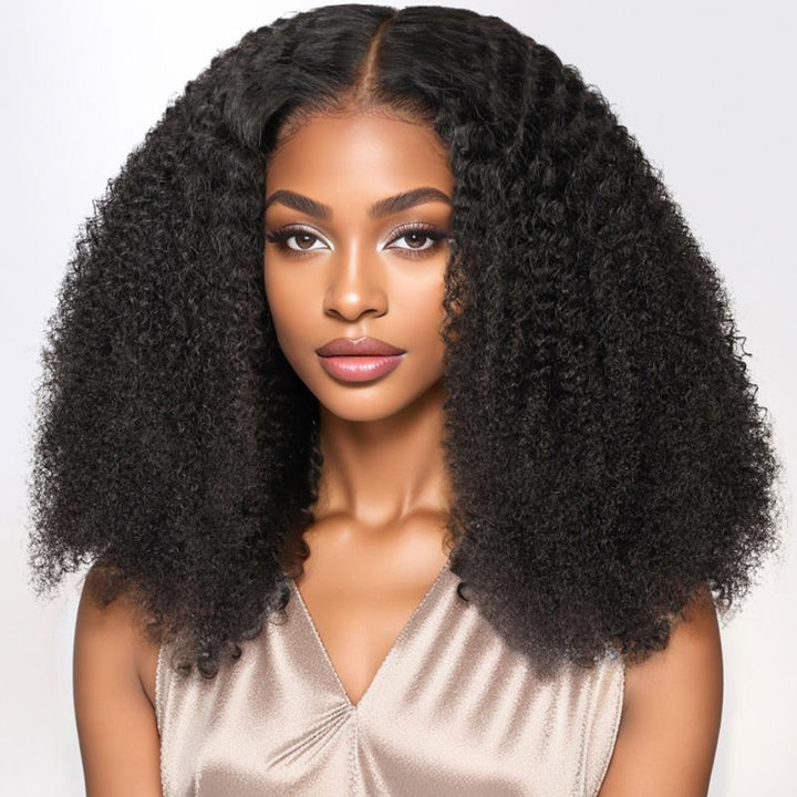 Deep Wave Curly Wig Free Parting Wear & Go Glueless Wig - CPK004