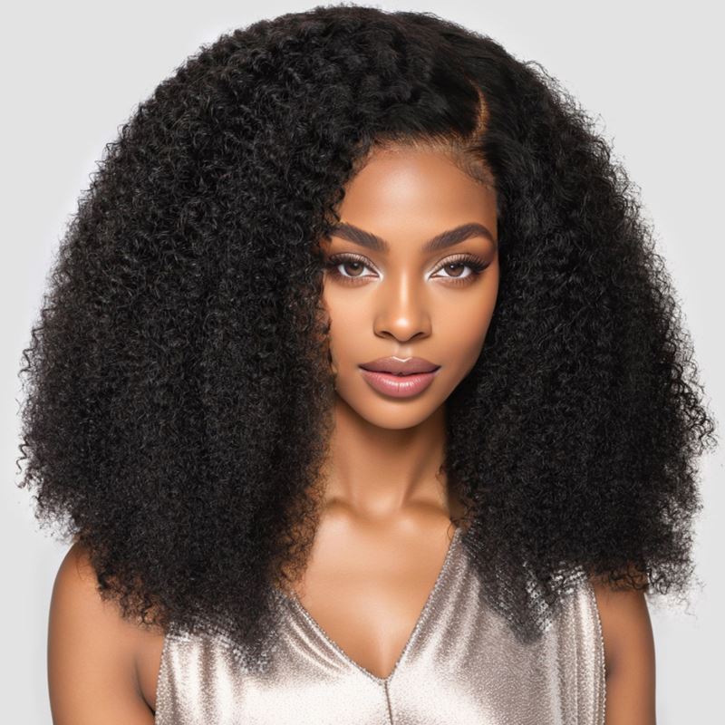Deep Wave Curly Wig Free Parting Wear & Go Glueless Wig - CPK004