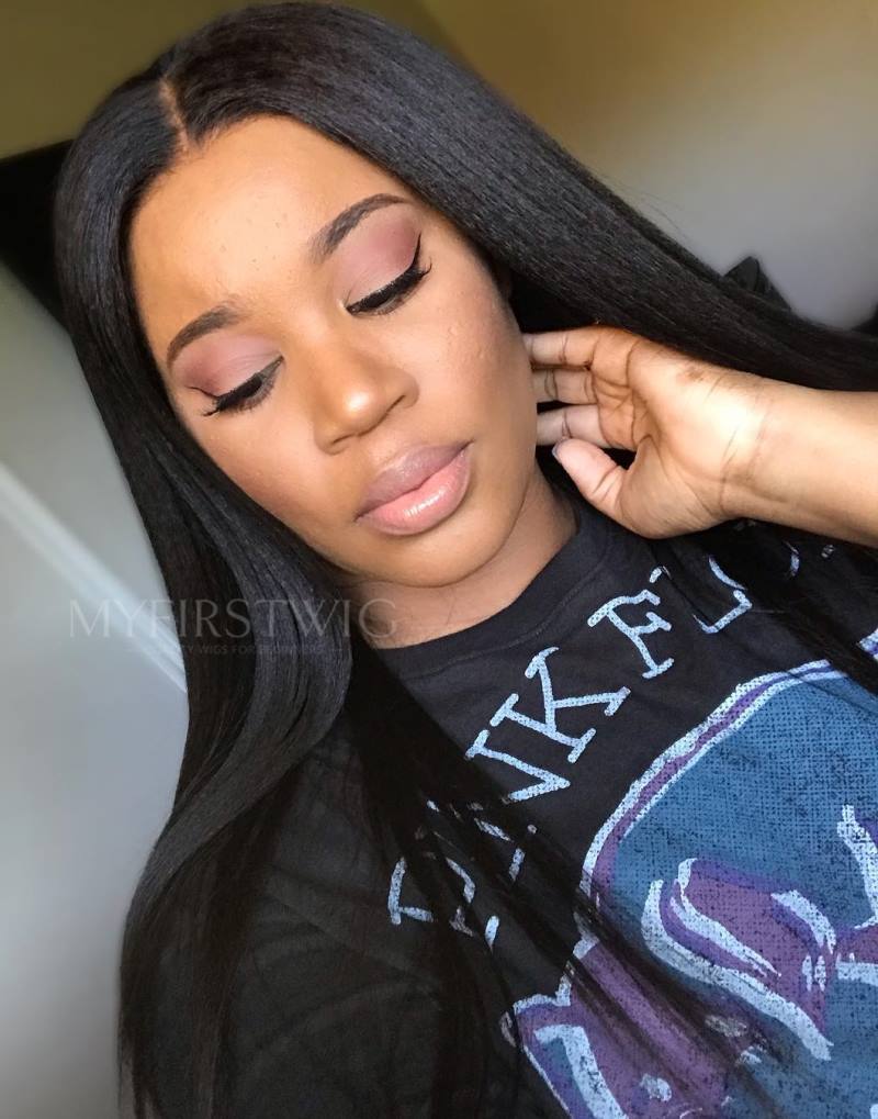 Yaki Long Straight HD Lace Wear & Go Glueless Wig - CLYA001