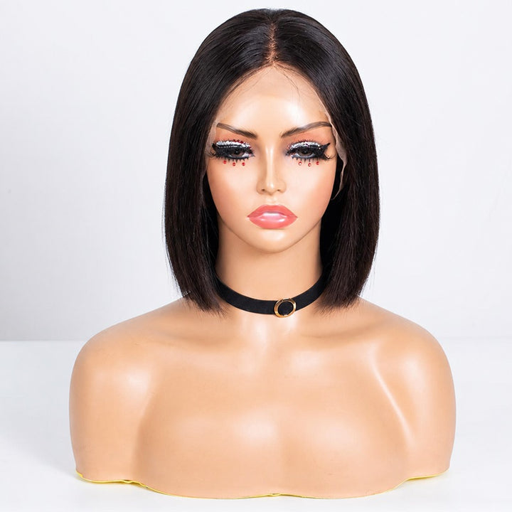 Clearance - 13x4" Lace Front Wig Indian Hair - 10" Silky Size 1 - MTY-2409